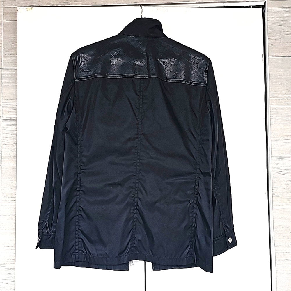 Prada (Authenticated) Mixed Media Jacket - image 4